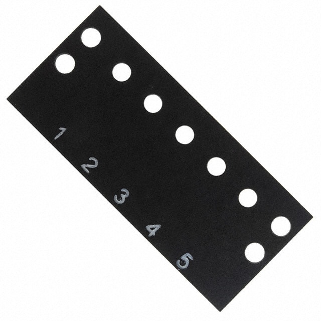 MS-5-140-Y Cinch Connectivity Solutions  Strisce di marcatura per morsettiere